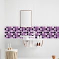 thumbnail image 2 of Cqxid Wall stickers Under $5 1Set 10PC 3D Crystal Tile Sticker Self-Adhesive DIY Waterproof Tile Wall Sticker, 2 of 3
