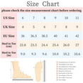 thumbnail image 7 of BLISSFUL STEP Women's Pointed Toe Cutout Block Heels Glitter Ankle Booties, 7 of 7