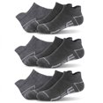 thumbnail image 6 of Grey 6-11 12 Pairs Mens Ankle Athletic Casual Low Cut Short Socks, 6 of 6