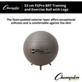 thumbnail image 4 of Champion Sports 65CM MAXAFE SITSOLUTION Ball with Stability Legs, 4 of 5