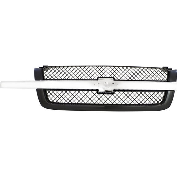 Grille Assembly Chrome For 2003-2006 Chevrolet Silverado / Avalanche