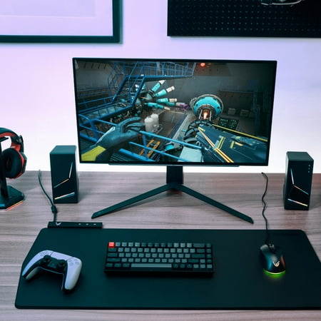 LG - UltraGear 27" OLED QHD 240Hz 0.03ms FreeSync and NVIDIA G-SYNC Compatible Gaming Monitor with HDR10 - Black