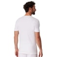 thumbnail image 3 of Pack de 2 Camisetas para Hombre SCHIESSER - Serie "95/5", Cuello en V, S-4XL Blanco L (Large), 3 of 3