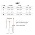 thumbnail image 5 of 2025 Vertical Striped Pants High Waisted Red and Black Print Street Style Flare Pants Summer Office Graphic Oversize Trousers, 5 of 5