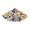 A, variant on UYUH Corner Shower Mat for Inside Shower Non Slip Bath Mat Quick Dry Rainbow with Drainage Easy to Cut for Bathroom Wet Areas,Pvc Loofah Shower Floor Mats