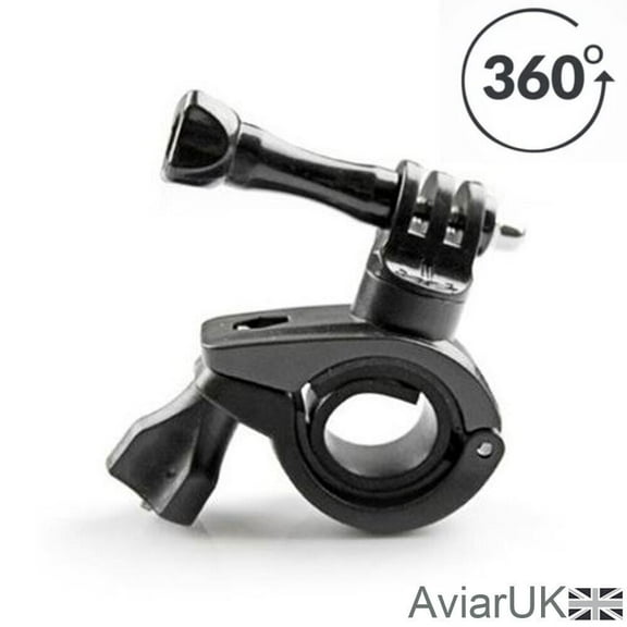 WEISIPU 360° GoPro HERO Bike Bicycle Handlebar Clamp Mount Bar Tube Holder Go Pro