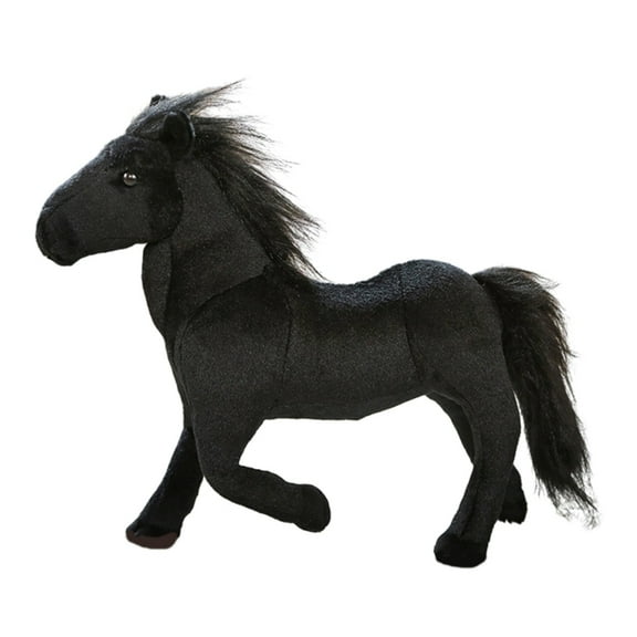 Lovely Horse Figure Toy Stuffed Sleeping Doll Shower Gifts Horse Washable Doll for Toddler Girlfriends
