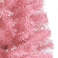 thumbnail image 5 of vidaXL Demi-Arbre de Noël Artificiel avec Support Rose 210 cm PVC, 5 of 5