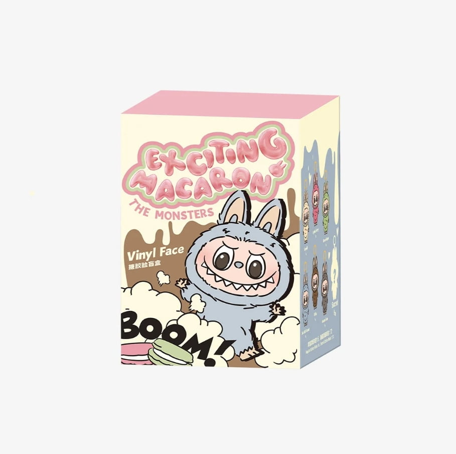 The Monsters La#1.0-bu-buu Tasty Maca-rons Vinyl Plush Pendant