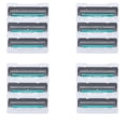 thumbnail image 3 of Suodoka 12Pcs Twin Razor Blade Refills Retro 2-Layer Men's Manual Shaving Blades with 4 Storage Boxes, Premium Replacement Cartridges for Close Shave, Durable ABS Material, Universal Fit, 3 of 6