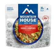 (2 pack) Mountain House Chicken & Dumplings, Freeze-Dried Camping & Backpacking Food, 2-Serving