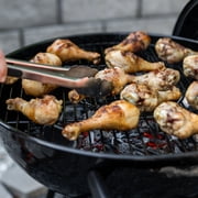 Char-Griller 22 inch Kettle Grill | Charcoal Grill | Black Portable Outdoor BBQ Grill with Lid