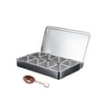 thumbnail image 5 of Best-6/8 Compartments Stainless Steel Condiment Container Lid W/ Storage Box B5N1, 5 of 5