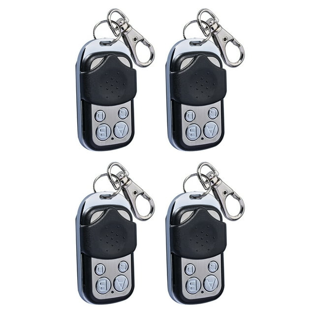 yeacher Porte-Clés Clonage Universel Télécommande pour Voiture Porte de Garage 4 Pcs