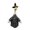 5#A, variant on Kiddiway Vintage Halloween Decor Skull Statue - Skeleton Old Man Resin Figurine for Outdoor Garden Patio, Spooky Desktop Ornament for Living Room Shelf, Unique Halloween Gift,1#A