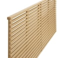 thumbnail image 4 of Wall Mount Headboard, King Size, Brown Oak, Wood, Mid Century Bedroom, Modern Contemporary HB35761, 4 of 7