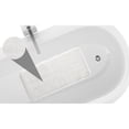 thumbnail image 2 of Grass Look Vinyl Bath Tub Mat, Size 14" x 26" in White, 2 of 3