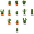 thumbnail image 1 of Imanes decorativos para frigorífico TANGJMXG 12 piezas de cactus, 1 of 5