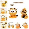 thumbnail image 2 of estilos GARFIELD original lindo juguete de peluche suave gato muñeco de peluche de dibujos animados llavero colgante para niños niñas regalo de cumpleaños, 2 of 5