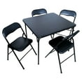 thumbnail image 1 of Plastic Development Group Table Pliante Carrée 34 Pouces, Noir, 1 of 11