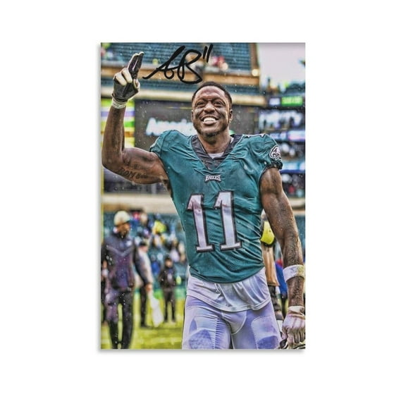 AJ Brown Canvas Poster Gifts Canvas Painting Poster Wall Art Decorative Picture Prints Modern Decor 16x24inch(40x60cm)