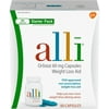 Alli Orlistat 60mg Weight Loss Aid Starter Kit Capsules, 60 ea (Pack of 4)