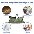 thumbnail image 4 of Garden Tarp Garbage Container Leaves Collection Portable Storage Trash Lawn Waste Bags Can Yard Leaf Backyard, 4 of 6