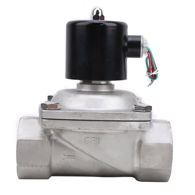 Válvula solenoide eléctrica NikouMX de 2 pulgadas de acero inoxidable herramienta
