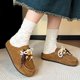 thumbnail image 5 of Mujeres Zapatos de Carrera Moda Todo Partido Estilo Étnico Medio Zapatillas 36-41 Zapatos Casuales de las Mujeres de Moda Cómodo Plano, 5 of 7