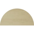 thumbnail image 4 of Ekena Millwork 30"W x 15"H Timberthane Hand Hewn Half Round Faux Wood Non-Functional Gable Vent, Primed Tan, 4 of 5