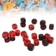 thumbnail image 4 of Juego de Dados ANGGREK Negro y Rojo 48 Piezas Tamaño Uniforme Dados de Seis Caras Plástico, 4 of 8