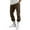 Brown, variant on Sweatpants for Men Big and Tall Mens Cargo Corduroy Pants Elastic Waist Drawstring Sweatpants Casual Pant Loose Fit Sweatpants for Men Open Bottom