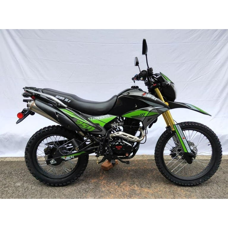 Hawk DLX 250 EFI Motorcycle Endure Dirt Bike Hawk Deluxe Dirt Bike