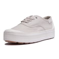 thumbnail image 6 of Palladium Sub Low Women's Lace Up Canvas Platform Sneakers In Grey Size 7.5, 6 of 6