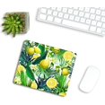 thumbnail image 5 of Lemons & Tropical Leaves Summer Mouse Pad 9.5x7.9in Non-Slip Rubber Base Customized Rectangle Mousepad for Office & Home, 5 of 5