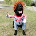 thumbnail image 3 of Pet Deadly Doll Dog Costume, Cosplay Halloween Christmas Funny Clothes Party Costume for Small Medium and Large Dogs (Small), 3 of 7