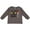 Charcoal Grey, variant on Inktastic Yes, This is My First Rodeo Cowgirl in Hat and Boots Girls Long Sleeve Toddler T-Shirt