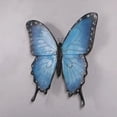 thumbnail image 5 of Blue Butterfly Insect Over Sized Statue, 5 of 13