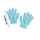 thumbnail image 3 of Guantes de Punto para Niños, Manoplas Calientes con Dedos Divididos, Prendas de Mano Invernales de Color Sólido con Fibra Acrílica, Ajuste Cómodo para Jugar, Escribir y Actividades al Aire Libre, 3 of 9