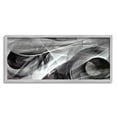 thumbnail image 4 of Stupell Industries Monochrome Abstract Shapes Dense Geometric Circular Lines Framed Wall Art, 24 x 10, Design by Alpenglow Workshop, 4 of 5