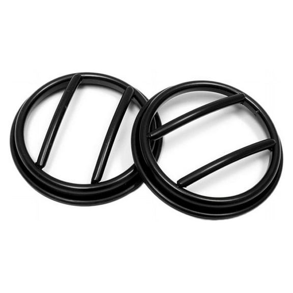 Rugged Ridge by RealTruck Fog Light Euro Guards for Jeep JK/JKU | Black | 11231.13 | Compatible with 2007-2018 Jeep Wrangler JK/JKU