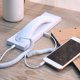 thumbnail image 4 of Auriculares/receptores de auriculares/micrófono de 3,5 mm/prevención de llamadas cómodas de moda para teléfonos inteligentes Blanco, 4 of 8
