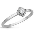 thumbnail image 2 of SuperJeweler Vintage Diamond Promise Ring In White Gold For Women, 2 of 6