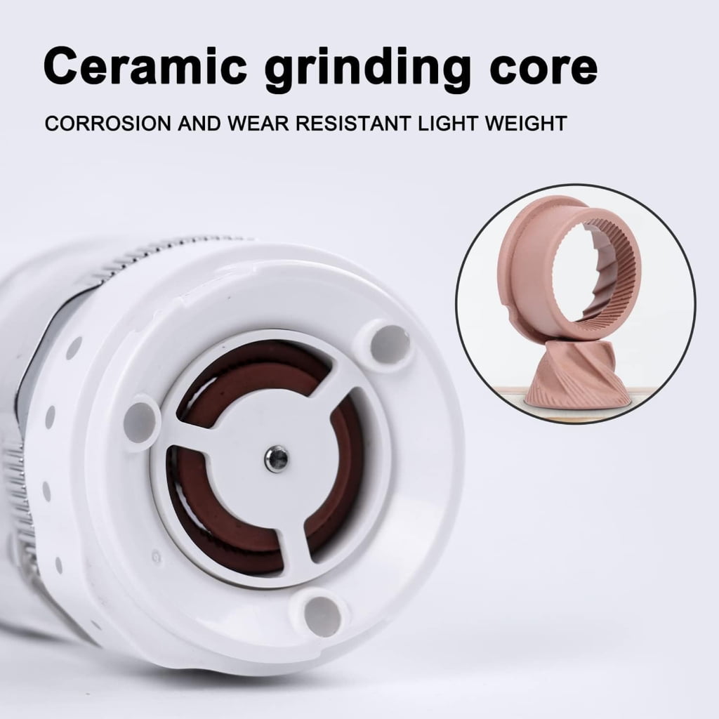 Electric Coffee Grinder Adjustable Burr Mill Coffee Mill Portable Grinder for Outdoor and Indoor
