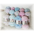 thumbnail image 5 of 4 Pack/Skeins Himalaya Dolphin Baby Colors, Each Skein 100 Gr/3,5 oz, 120 mt/ 132 yd, Super Bulky Yarn, Blanket Yarn, Velvet Yarn, Knitting Yarn, Amigurumi Yarn, Baby Yarn (80404), 5 of 7