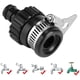 thumbnail image 4 of Conector De Grifo Auspicioso-Universal, Adaptador De Manguera De Jardín Accesorio De Manguera Para Riego De Jardín Y Lavado De Autos,Black,1 Pieza Feliz Sencillez, 4 of 5