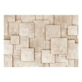 thumbnail image 3 of Tiptophomedecor Background & Patterns Wallpaper Wall Mural - Industrial Travertine Tiles, 3 of 8