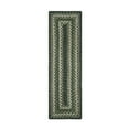 thumbnail image 5 of Homespice Pinecone Premium Jute Braided Stair Tread 8" x 28" (Set of 13) Rectangular Green Reversible, Natural Jute Yarn Rustic, Country, Primitive, Farmhouse Style, 5 of 6
