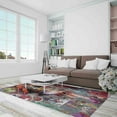 thumbnail image 2 of Colorful Woman Portrait Rugs, Abstract Woman Rug, Modern Rug, Bathroom Rug, Corridor Rug, Office Soft Rug, Handmade Gift, Bedroom DecorRug, 5.2'x7.5' - 160x230 cm, 2 of 8