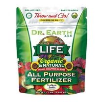 Dr. Earth 71164 Fertilizer Life Organic All Purpose 4-6-5 1 lb
